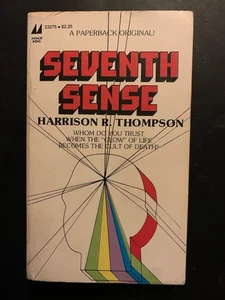 Scarce 1979 “Seventh Sense” Harrison R. Thomas Manor PBO 1st Edition Sci-fi - Picture 1 of 11