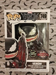 Funko Pop! Marvel Venom #749 Special Edition Glow Chase RARE W/POP PROTECTOR  - Bild 1 von 6