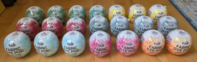 Bulk Lot of 21 Tulip Fabric Dye Pod (multiple colors) *New* - Image 1 of 4