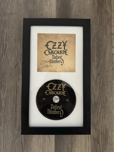 Ozzy Osbourne Autogramm signed Patient Nummer 9 CD GERAHMT Rock - Bild 1 von 3