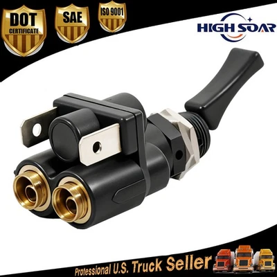 K295-362-1 Air Electric Toggle Valve Paddle Switch For Peterbilt Kenworth 918309 - Изображение 1 из 4