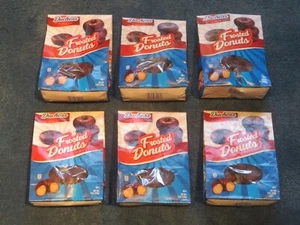 (6) Packs Duchess Chocolate Frosted Mini Donuts 6 Oz Per Pack - Picture 1 of 2