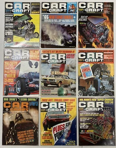1965 66 Car Craft Magazine Drag Racing Lot of 9 Hot Rod Very Good Condition - Picture 1 of 10