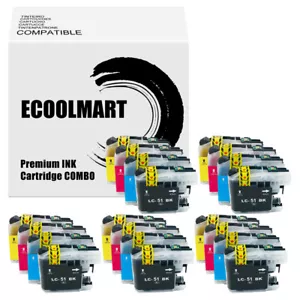 20PK Ink Cartridge fits Brother LC51 MFC-465CN MFC-240C MFC-3360C 5460CN 230C - Picture 1 of 1