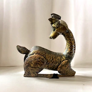 Estatuilla de animal de ciervo de metal de interior para decoración del hogar arte escultura - Imagen 1 de 18