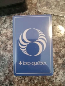 Loto Quebec Deck Of Playing Cards Sealed With Plastic Case - Picture 1 of 3