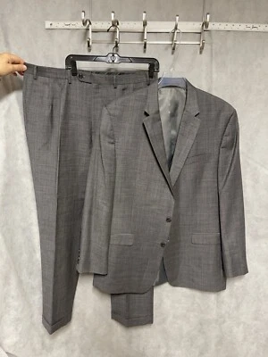 Traje Chaps Hombre 46L Gris 2B Lana Carrera Academia 39X32 Pantalones Ralph Lauren Lujo Foto 1 de 4