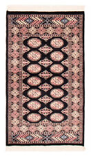 Hand-knotted  3'0" x 5'1" Finest Peshawar Bokhara Bordered, Traditional Wool Rug