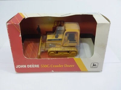 Topadora sobre orugas 550G vintage ERTL JOHN DEERE 1995 ESCALA 1:64 en caja abierta Foto 1 de 4