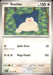 Pokemon TCG Surging Sparks Snorlax 144/191 - Picture 1 of 1