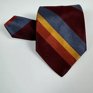 Vtg Vitaliano Pancaldi Tie Mens Necktie Repp Designer 100% Silk - Picture 1 of 7