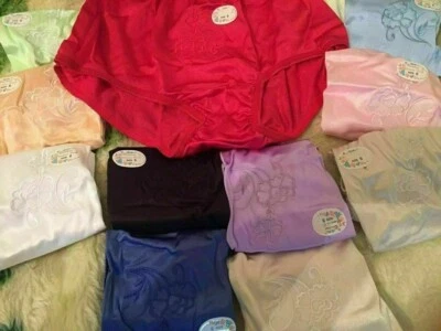 Pack de 12 calzoncillos boxer Siralena Dream Girl para mujer 100 % algodón Foto 1 de 2