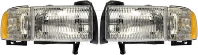 Dorman 1590121 Headlight Assembly Kit fits 1994 - 2001 Dodge Ram - Image 1 of 4