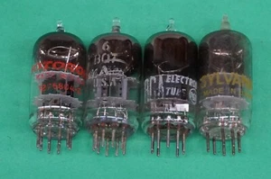 6BQ7 A - AUDIO GUITAR AMPLIFIER HAM RADIO TV tube -- lot of 4 - Picture 1 of 1