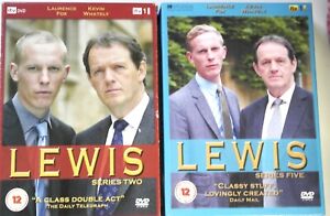 LOT#72  Lewis - Series 2 AND 5 DVD Kevin Whately