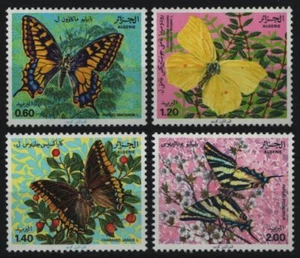 Argelia 1981 - Mi-Nr. 779-782 ** - MNH - Mariposa / Mariposas - Imagen 1 de 1