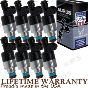 FABRICANTE DE EQUIPOS ORIGINALES AURUS NUEVO JUEGO DE 8 INYECTORES DE COMBUSTIBLE PARA 89-92 Camaro Corvette Firebird 5.7L V8 - Imagen 1 de 5