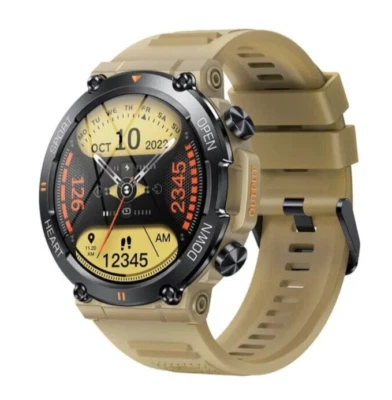 Montre intelligente HD 1,39'', Bluetooth, Fitness, Android/iOS, 400mAh, Moniteur - Photo 1/4