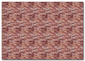 BUSCH 1/87 KLINKER BRICK ~ HO printed card sheets #7425 - Picture 1 of 2