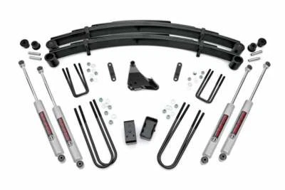 Rough Country for Ford F250 F350 Super Duty 4" Suspension Lift Kit 1999-2004 4WD - Image 1 of 2