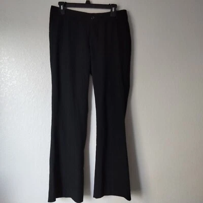 Pantalones de vestir Mossimo para mujer talla 6 negros corte bota cintura 30 en bolsillos  Foto 1 de 4
