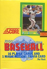 1990 Score Baseball Singles #353-704 - U PICK - COMPLETE YOUR SET