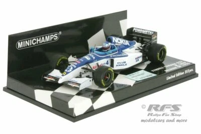 Tyrrell 023 Yamaha  Mika Salo  Formel 1 Belgien 1995  1:43 Minichamps 417950004 - Bild 1 von 2