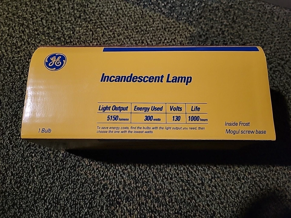 Ge Lighting 21079 300/267 Watt Soft White Bulb,No 21079,  G E Lighting - Image 1 of 2