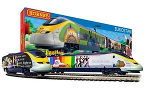 Hornby R1253T The Beatles Yellow Submarine Eurostar Train Set OO Scale - Picture 1 of 9