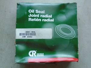 Chicago Rawhide CR CHR 35062 Oil Seals - Made in USA - 2 for the price of 1 !!!! - Picture 1 of 12
