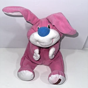 Fisher Price Vintage Rumples Bunny Rabbit Pink 1999 Plush Stuffed Animal Toy - Picture 1 of 9