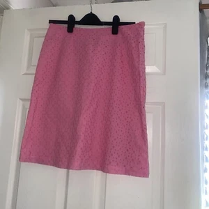 Joules Pink Summer Skirt - Picture 1 of 3