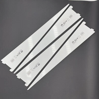 Lot of 4 Project Source  Track Smart 18.96” Board Bracket -White- Heavy Duty - Image 1 of 3