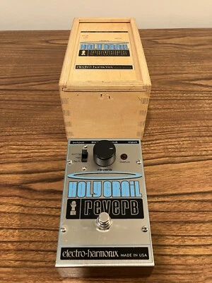 Electro Harmonix Holy Grail Reverb Effects Pedal W/ Original Box Classic  - Image 1 of 4