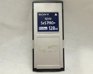 Sony SBP-128E E Series 4K SxS Solid State Memory Card  - Picture 1 of 2