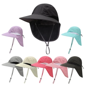 Floppy Man Herren Damen Bergsteigen Angeln Camouflage Kapuze Seil Outdoor Schirm - Bild 1 von 45