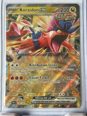 Koraidon ex 120/162 Sv05: Temporal Forces Holo - Image 1 of 2