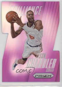 2013-14 Panini Prizm Brilliance Purple Prizms Die-Cut /49 Tyson Chandler #11