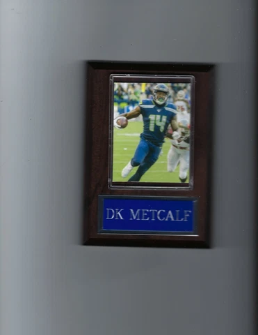 DK METCALF PLAQUE SEATTLE SEAHAWKS FOOTBALL NFL Cover