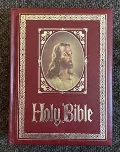 Holy Bible King James Version Regency Publishing 1971 Red Letter Ed Old & New - Picture 1 of 7