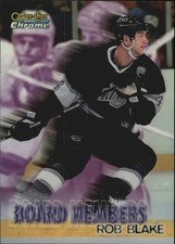 1998-99 (KINGS) O-Pee-Chee Chrome Board Members Refractors #B11 Rob Blake
