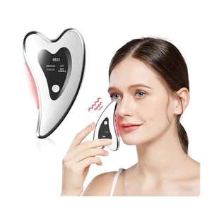 Electric Gua Sha Facial Tools - Face Sculpting Tool/Lift Device - Heated & Vibra - Picture 1 of 6