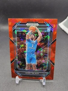 2023 Panini Prizm Draft Picks RC #18 Leaky Black Red Cracked Ice Prizm Rookie - Picture 1 of 2