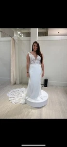 Morilee Wedding Dress. Ivory, Size 10. Only worn once! Great Condition! - Picture 1 of 11