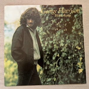 George Harrison Blow Away 7" Picture Sleeve Only, no record Dark Horse DRC 8763 - Picture 1 of 3