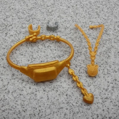 Barbie Extra Fly Safari Doll Accessories Necklace Fanny Pack Bracelet 2023 HPT48 - Image 1 of 4