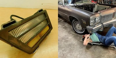 RH CORNERING LAMP / MARKER LIGHT 1975 1976 OLDSMOBILE 98 75ON1-8Q2 - Image 1 of 4