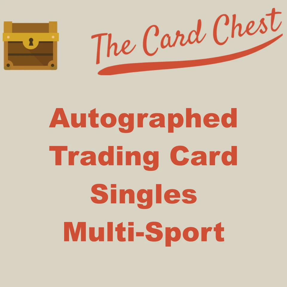 Autographed Sports Cards Singles - Image 1 of 1