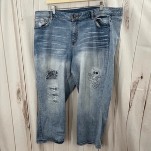 Lane Bryant Capri Jeans Damen 24 Denim - Bild 1 von 5