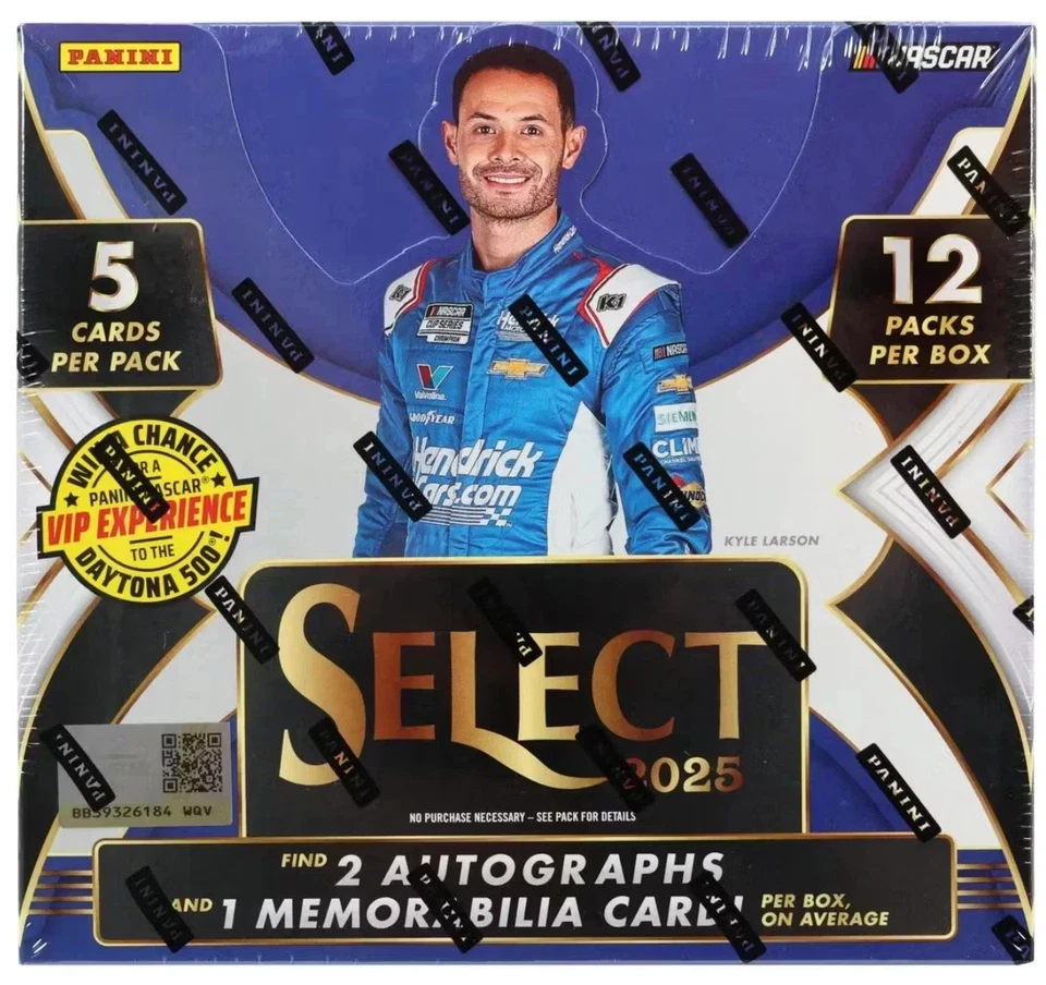 2025 Panini Select Racing Factory Sealed Hobby Box